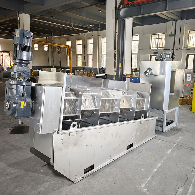 养猪场水泡粪脱水叠螺机