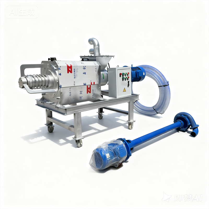 螺旋挤压式固液分离机 螺旋挤压式固液分离机